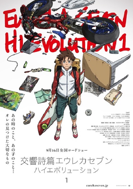 Eureka Seven Hi-Evolution ยูเรก้า เซเว่น ไฮเอโวลูชั่น Movie 1 ซับไทย จบแล้ว